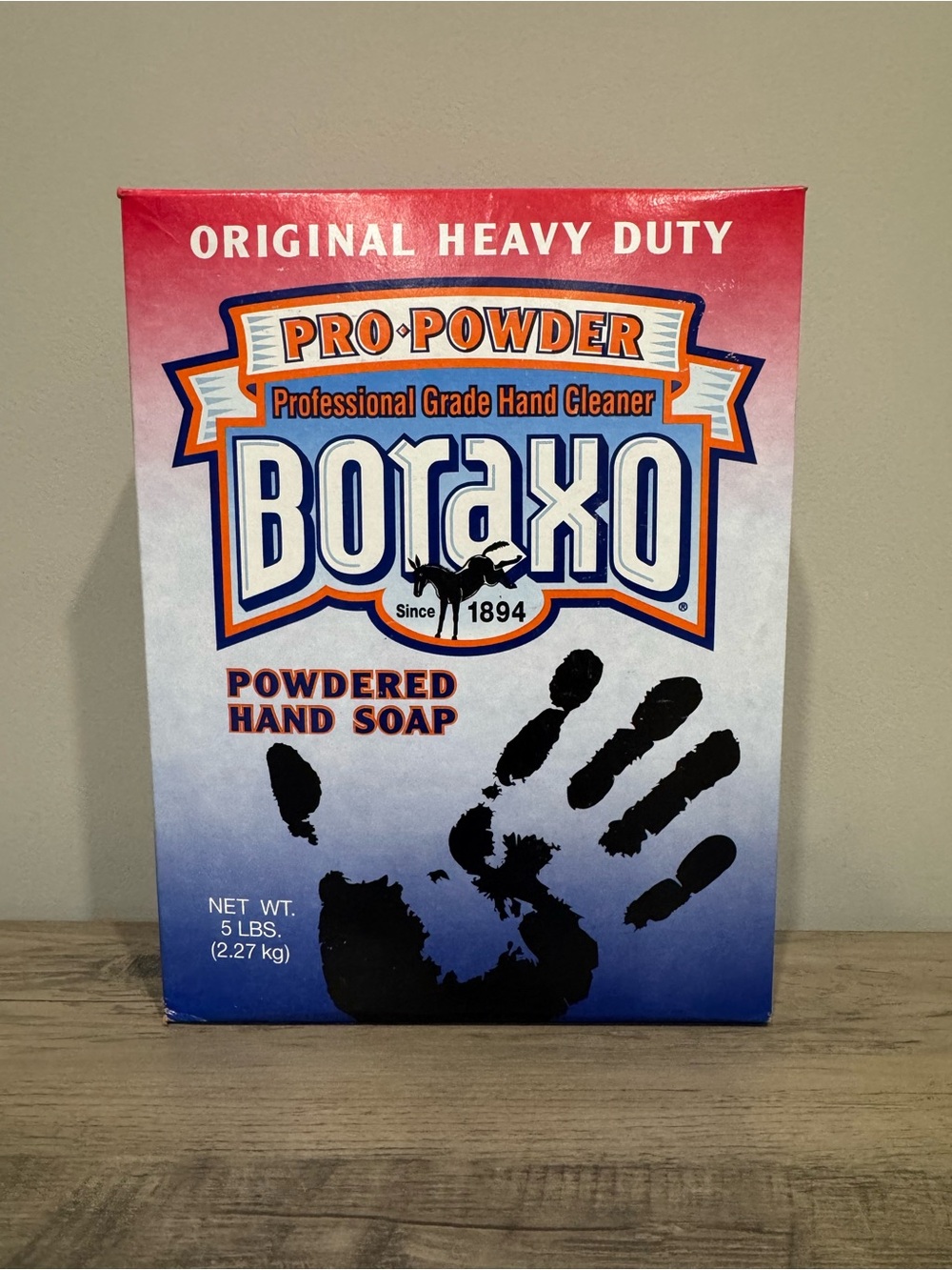 Boraxo Pro Powder Professional Grade Hand Cleaner Powdered Hand Soap 5 LBS Box